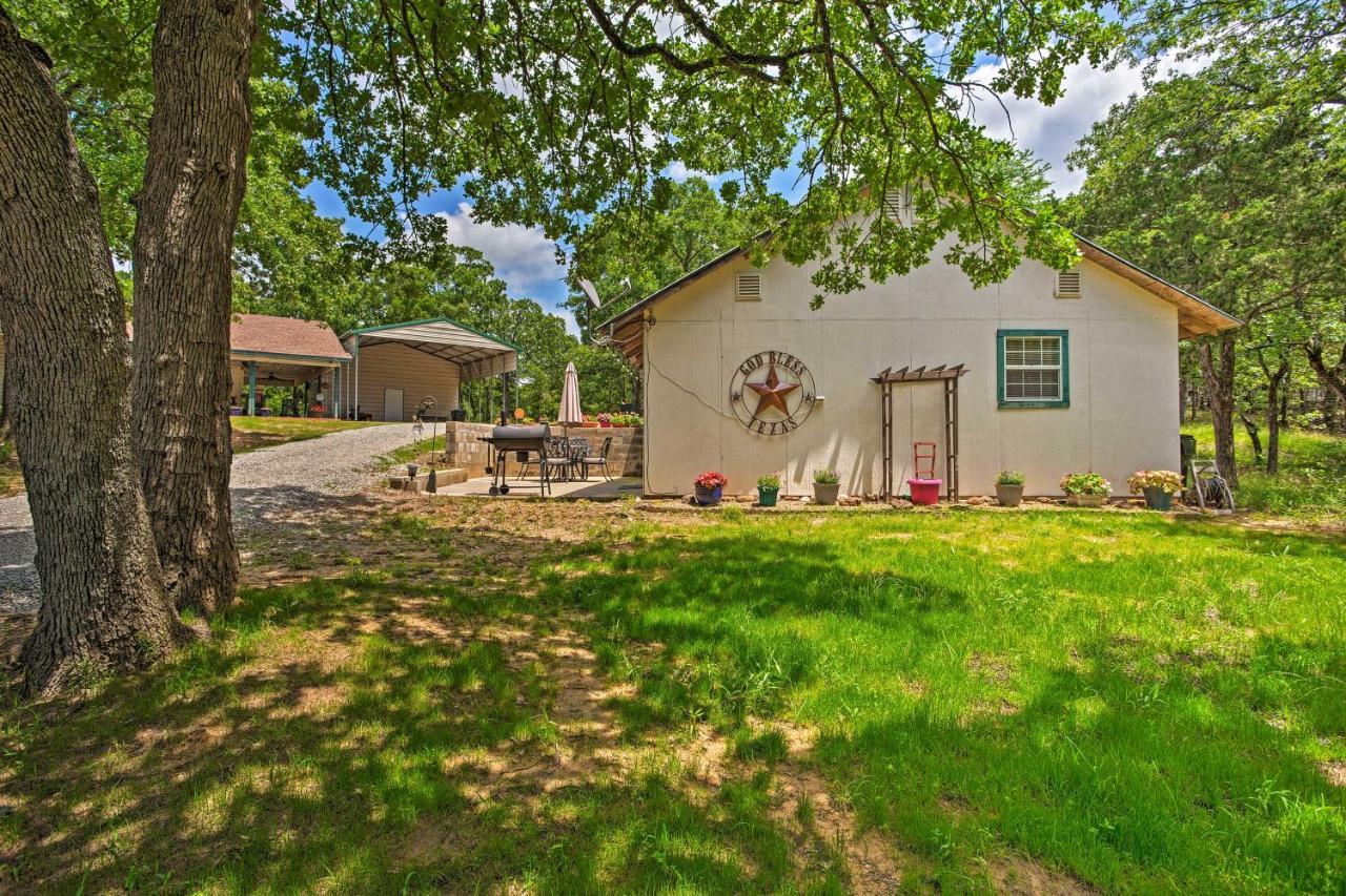 Lake Texoma Cabin - 1 Mi To Park And Boat Ramp! Willow Spring Exteriér fotografie